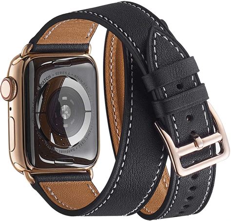 how to wear hermes double tour apple watch